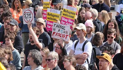 Hundreds gather in Glasgow and Edinburgh to protest against racism