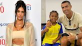 Kim Kardashian Takes Son Saint to Meet Cristiano Ronaldo and Hang Out with Neymar Jr.: Photos