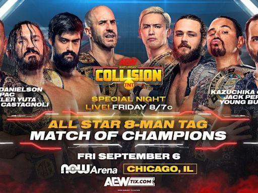 AEW Collision Results (9/6/24): All-Star Eight-Man Tag, Orange Cassidy, More