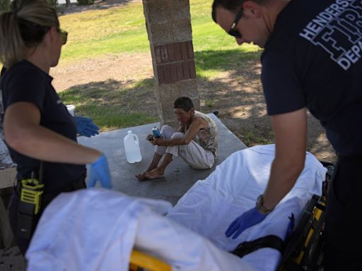 Las Vegas hits record of fifth consecutive day of 115 degrees or greater as heat wave scorches US