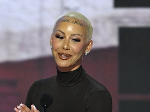 Amber Rose sets social media alight after RNC speech supporting Trump