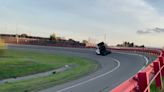 Resurfaced video gives closer look at Tesla Semi’s impressive speed as it zooms around test track: ‘Race car or semi?’