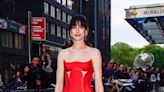 Ultimate Versace Girl Anne Hathaway Stops Traffic In New York