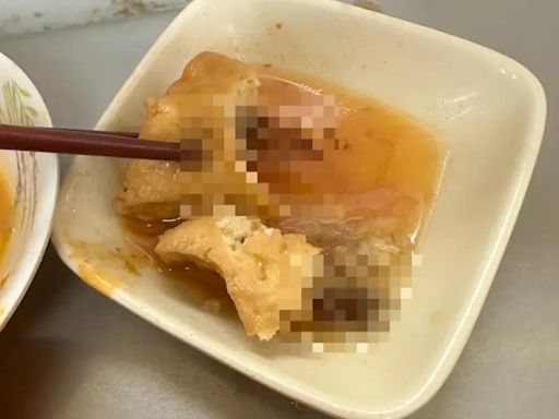 油豆腐藏小強屍體 基隆「最強滷肉飯」出包