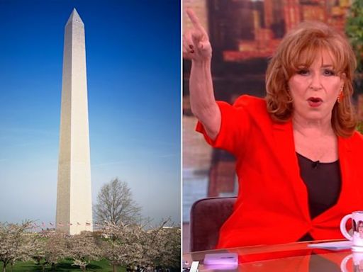 “The View” star Joy Behar thinks Washington Monument looks like a penis