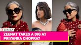 Zeenat Aman Throws Shade at Priyanka Chopra? Claims Brand Paid Her Less Than Actress Who Reprised Her Role | Etimes - Times of...