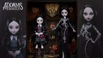 Monster High meets The Addams Family with Morticia and Wednesday two-pack