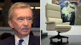 LVMH’s Bernard Arnault Runs His Luxe Conglomerate From a Swanky $5,300 Office Chair