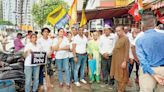 Dharavi residents’ rehabilitation: Kurla residents protest, land survey postponed