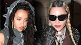 Madonna & FKA Twigs Go Partying in Dramatic 5-Inch Block Heels at Oswald’s Private Club