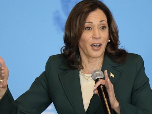 Pro-Palestinian protesters disrupt Harris’s appearance on Jimmy Kimmel’s show