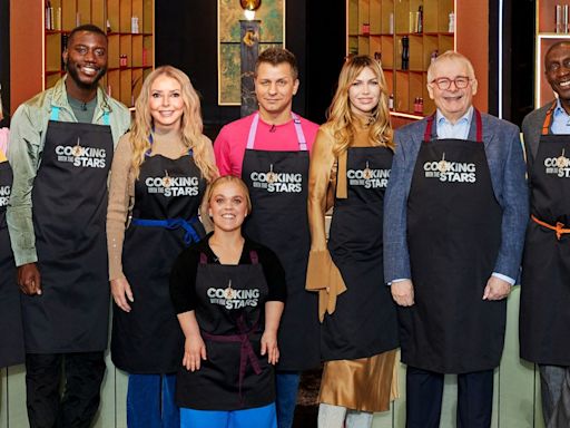 Katherine Ryan nearly 'broke co-star's neck' on Cooking With the Stars