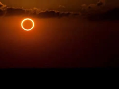 Un impresionante anillo de fuego pasará por Argentina en el próximo eclipse solar anular 2024