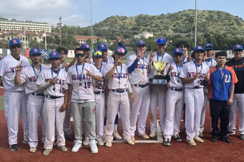 Eagle Rock and University win City Section baseball titles