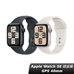 (預購)Apple Watch SE 2024 GPS 40mm 鋁金屬-運動型錶帶-S/M