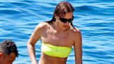 Irina Shayk Rocks Neon Bikini On The Beach During Ibiza Vacation: Photos