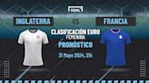 Inglaterra vs Francia Apuestas y Pronóstico Clasificación EURO Fem | 31/05/24 | Goal.com Espana