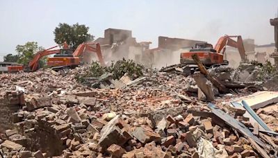 Demolition drive in Lucknow: More than 1,200 illegal structures razed in Akbarnagar