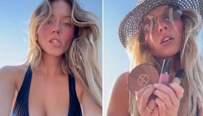 Sydney Sweeney Shares 4-Step ‘Lakeside’ Makeup Routine