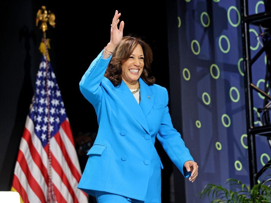 The names being floated as Kamala Harris' running mate now that Biden has dropped out