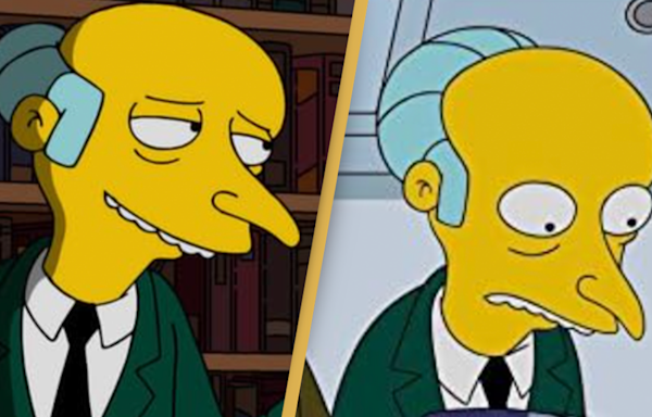 People shocked by what Mr Burns’ voice sounds like now on The Simpsons’ newest season