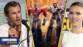 SDCC 2024: Chris Hemsworth Reveals He Recruited Scarlett Johansson for Transformers One Role