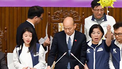 韓國瑜盼暫緩爭議性法案 國民黨團周二討論