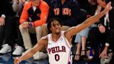 Tyrese Maxey has his Reggie Miller moment against the New York Knicks