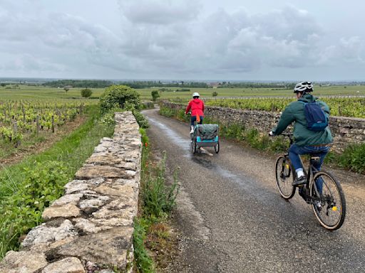 A cyclist finds his special spot in vineyard-rich Burgundy by taking a different path