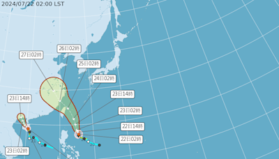 輕颱凱米直撲台灣而來北部警戒 最快週二發布海警