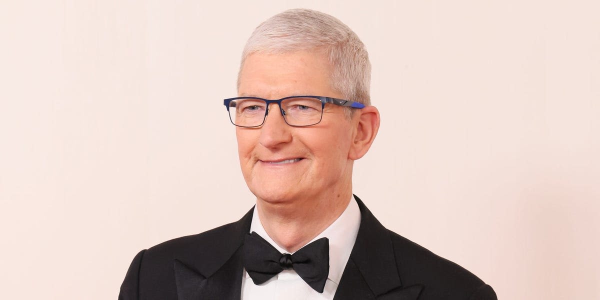 Apple CEO Tim Cook made $63 million last year — here's how that breaks down