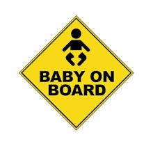 Baby On Board (with symbol) - Epic Signs