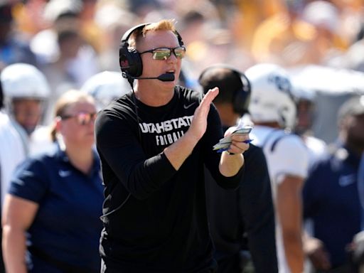 USU announces ‘intent to terminate’ employment of head football coach Blake Anderson