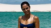 Camila Pitanga exibe corpaço em cenário paradisíaco: "Que mulher"