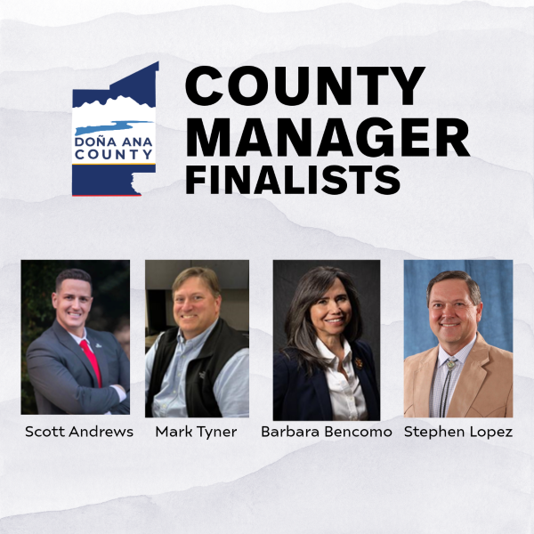 Las Cruces administrator Bencomo among finalist for Doña Ana County manager