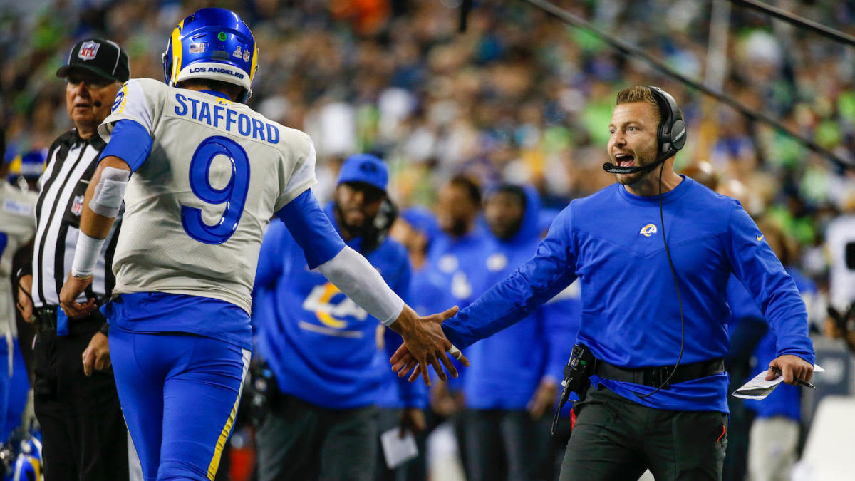 Rams' Sean McVay won't comment on Matthew Stafford contract situation, keeping it 'in-house'