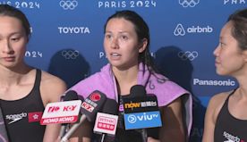 巴黎奧運女子4乘100米混合泳接力　港隊初賽小組第7