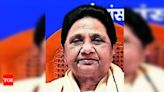 Achievements of Central Government Criticized by Mayawati | - Times of India