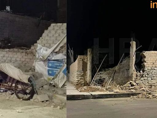 Esta es la situación del distrito de Yauca, epicentro del fuerte temblor en Arequipa, según IGP