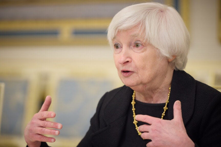 Janet Yellen Rejects Economist Roubini's And Trump-Era Official's Claims Of 'Manipulation' In Treasuries: 'We Have Never...