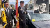 Family of war hero left furious after getting parking ticket during his FUNERAL