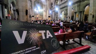Iglesia católica invita a votar en libertad, sin coacción y con responsabilidad