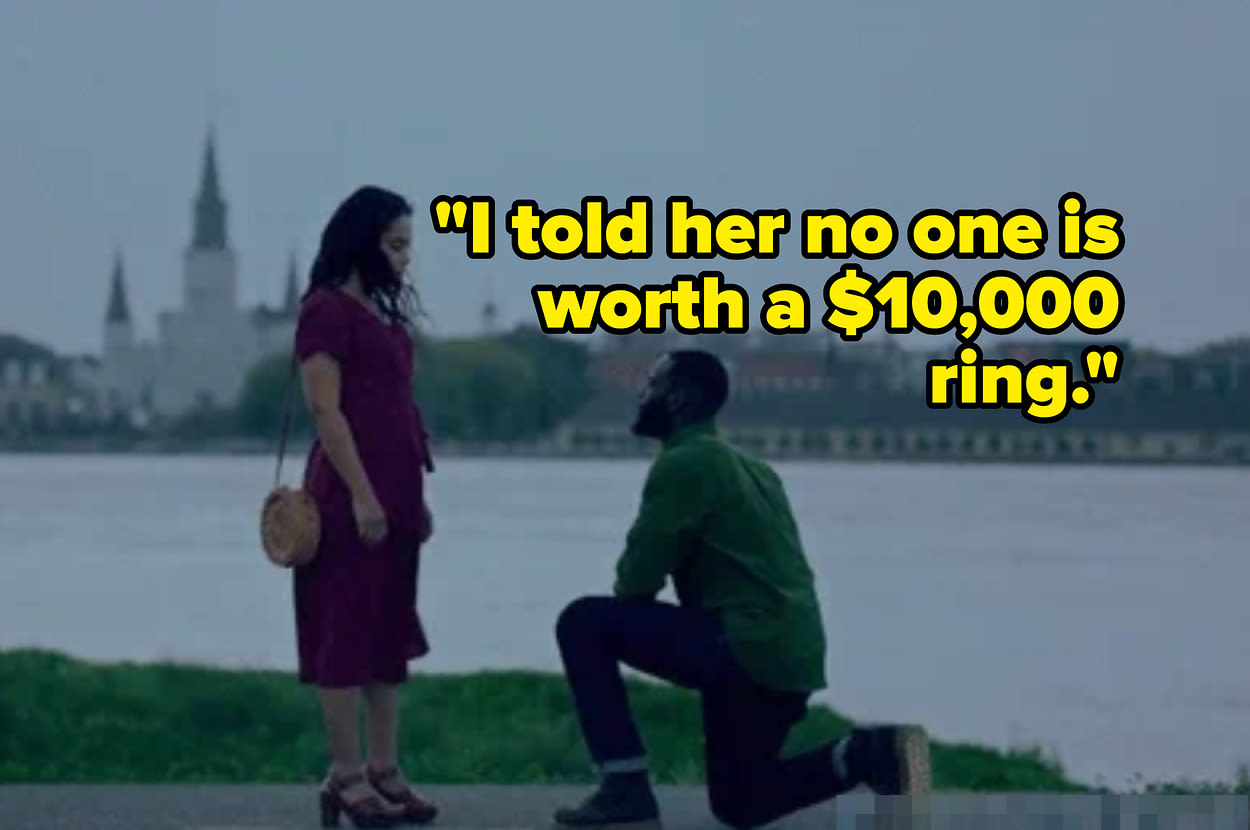 This Guy Told His Girlfriend She "Isn't Worth" A $10,000 Engagement Ring, And People Are Ripping Him To Shreds