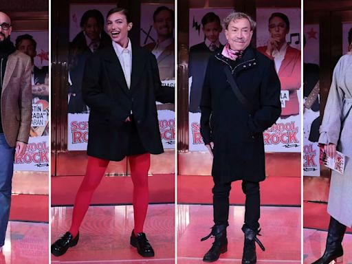 50 fotos: los famosos celebraron el éxito de “School of Rock, el Musical” en la calle Corrientes