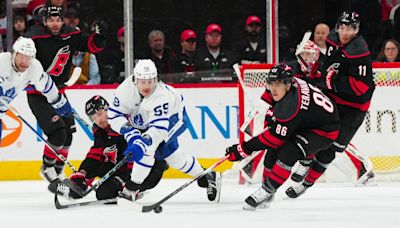 Hurricanes defenseman Brett Pesce back on ice ahead of Game 5