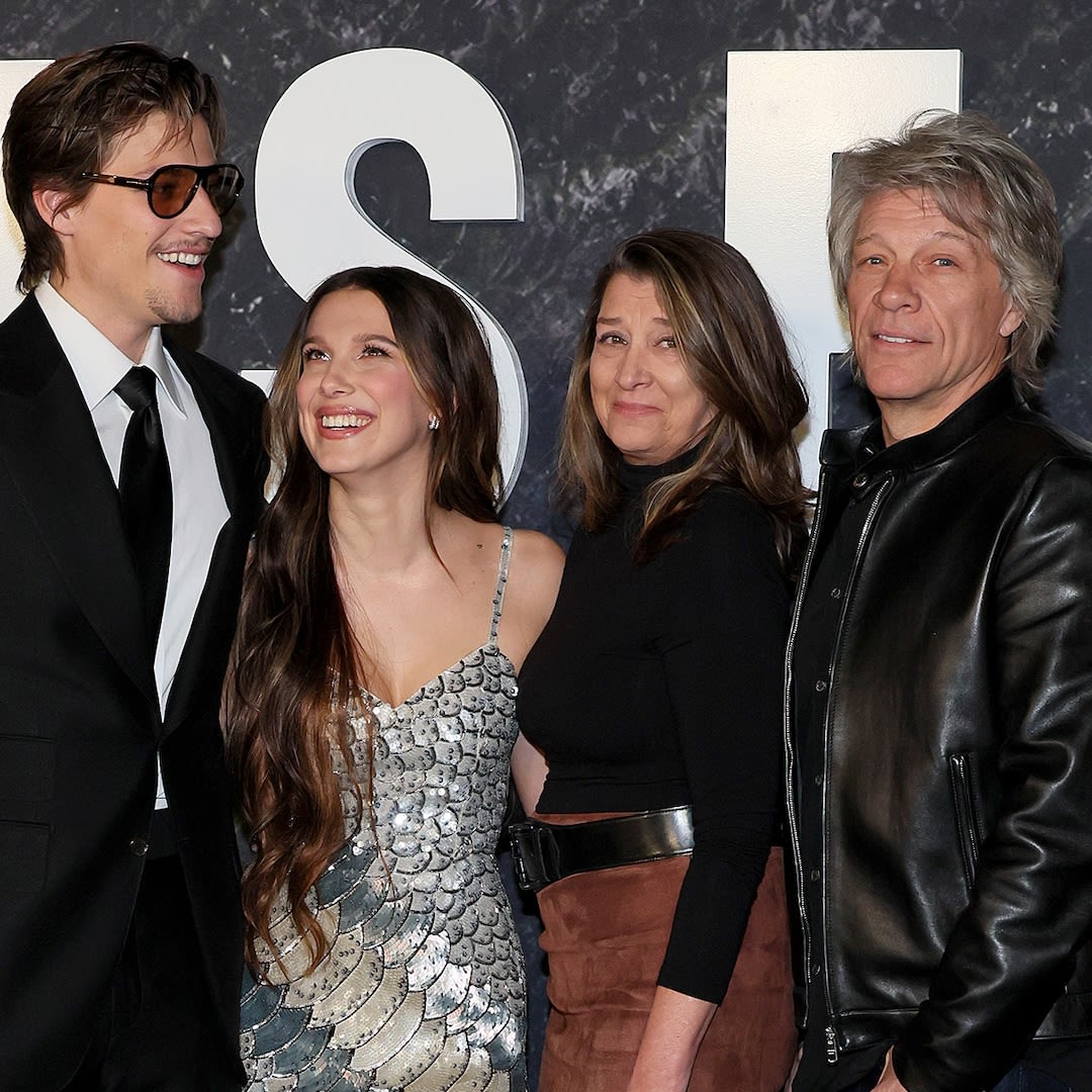 Why Jon Bon Jovi Says Millie Bobby Brown Fits Perfectly With Their Family - E! Online