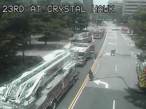 DEVELOPING: Underground utility fire reported after sound of explosion in Crystal City | ARLnow.com