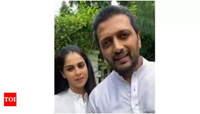 Riteish Deshmukh and Genelia Deshmukh pledge to donate their organs | Hindi Movie News - Times of India