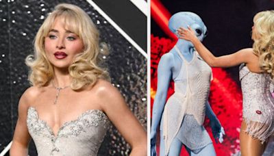 Everybody's Talking About Sabrina Carpenter Kissing An Alien At The 2024 VMAs