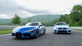 2023 BMW M2 vs. Toyota GR Supra: Track Test